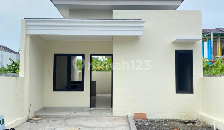 Rumah Desain Limasan,konsep Semi Cluster,free Semua Biaya 1