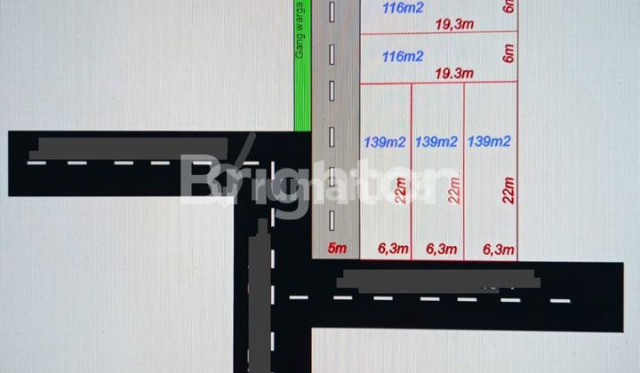 Kavling Tanah Siap Bangun di Sayap Soekarno Hatta 1
