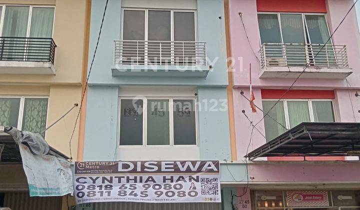 Ruko Disewakan Lokasi Ramai Dan Padat Dekat Cluster 1