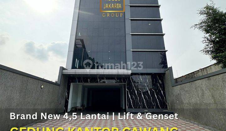 Gedung 4.5 Lantai Strategis Dekat Tol Cawang, Jakarta Timur 1