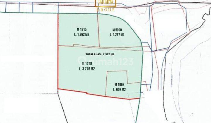 Tanah Luas 7.300 Bonus Gedung di Kawasan Bisnis Tb Simatupang 2