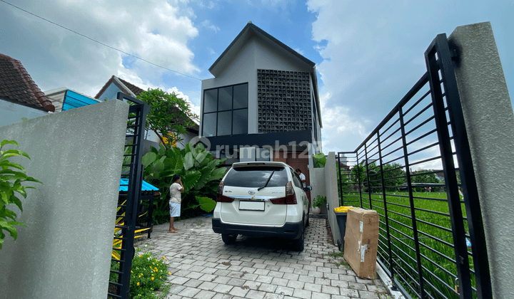 Disewakan Rumah Modern pemandangan Sawah di Denpasar