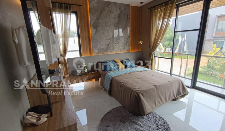 Rumah Dalam Cluster Mewah Dekat Tol Sawangan Kota Depok