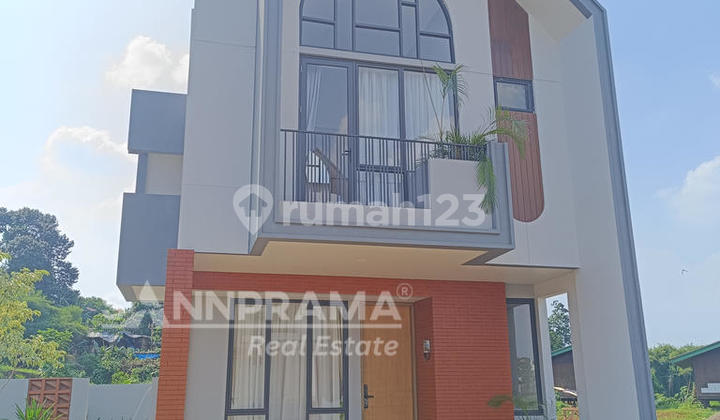 Rumah Cluster Exclusive Nempel Jl. Raya Bogor - Parung