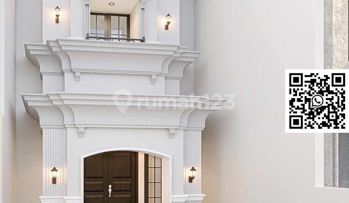 Rumah Baru Siap Huni! SHM, Lokasi Strategis di Kebon Jeruk, Akses Mobil 2 Arah! 150m 