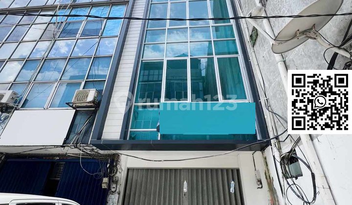 Ruko Galur Kemayoran Jakarta Pusat - Siap Pakai, Baru Renovasi, Lokasi Strategis, 260 M²