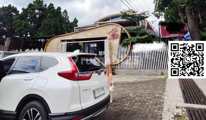 Dijual Bangunan Komersial Ex Café di Jalan Kolonel Masturi Cimahi - 527 m² Lokasi Super Strategis Arah Lembang