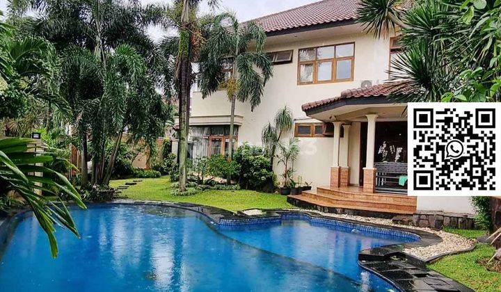 Rumah Cantik di Jalan Kenanga Cilandak, Lengkap Dengan Swimming Pool, Lokasi Strategis, Luas Tanah 1.335m² 1