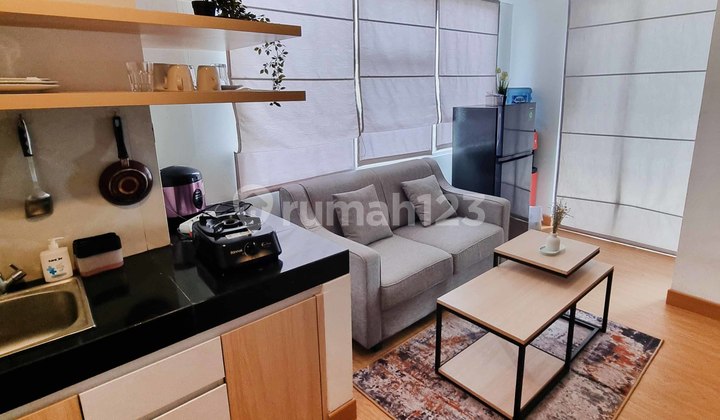 For Sale Serpong Garden Apartment 2BR Furnished Near Cisauk Station & BSD, 35 m²