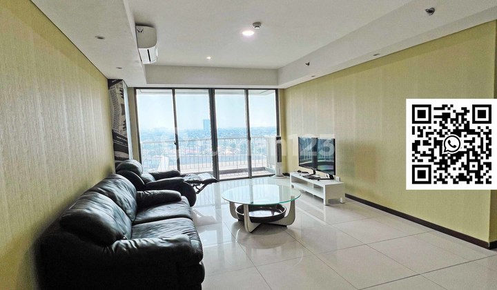 Apartemen St. Moritz Tower New Royal Jakarta Barat, 98 m², Full Furnish, Private Lift 2