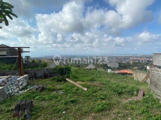 Tanah Lingkungan Villa Pemandangan Laut di Jimbaran, Bali 1