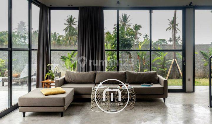 Freehold Villa With Rice Field View In Ubud 2