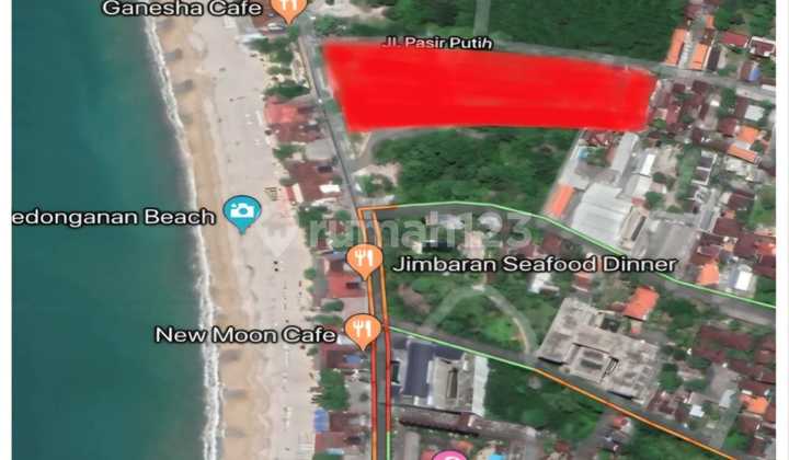 Exclusive Beachfront Land in the Kedonganan-Pasir Putih Area, Bali