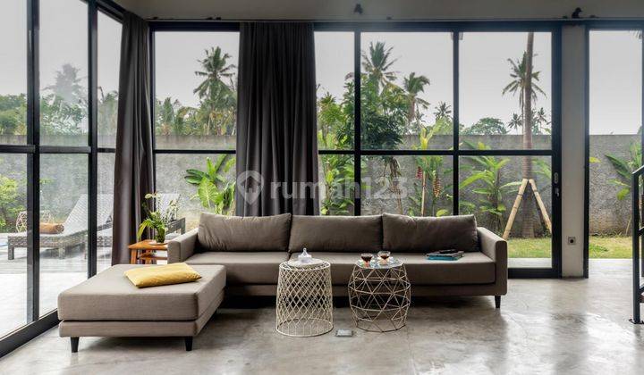 Freehold Villa With Rice Field View In Ubud, Bali 2