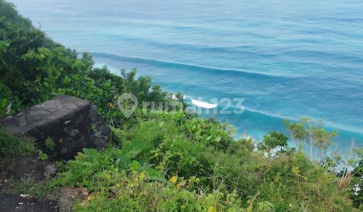 Commercial Land with Cliff Sea Views in Uluwatu, Bali.