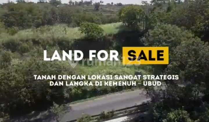 Land with Strategic and Rare Location in Kemenuh, Ubud, Bali Land with Strategic and Rare Location in Kemenuh, Ubud, Bali