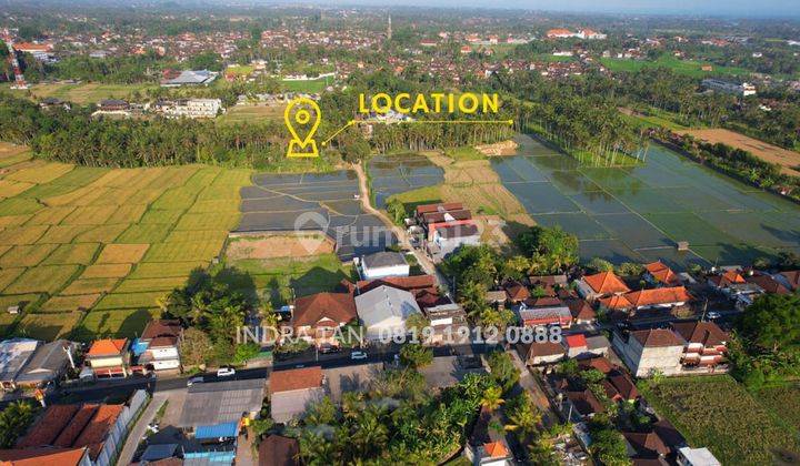 SHM Land in Villa Area with Rice Field and River View in Ubud, Bali 2