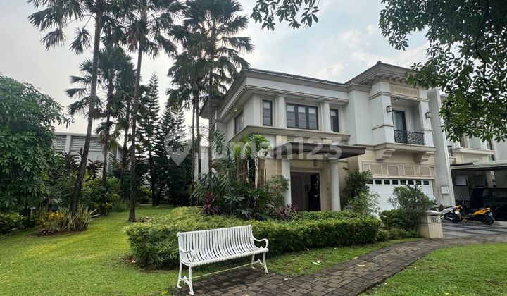 Dijual Rumah Mewah De Park - Jadeite, BSD Full Furnish, Cakep