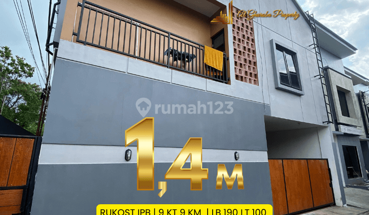 Jual Rumah Kost Ipb Dramaga 9KT 9KM Full Occupancy 1 Milyar An 2