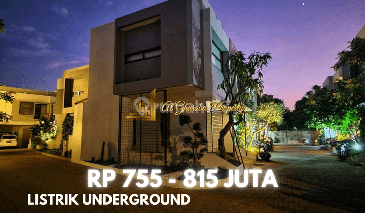 Perumahan Muslim Cinangka 800 Juta an Rooftop Listrik Underground 1