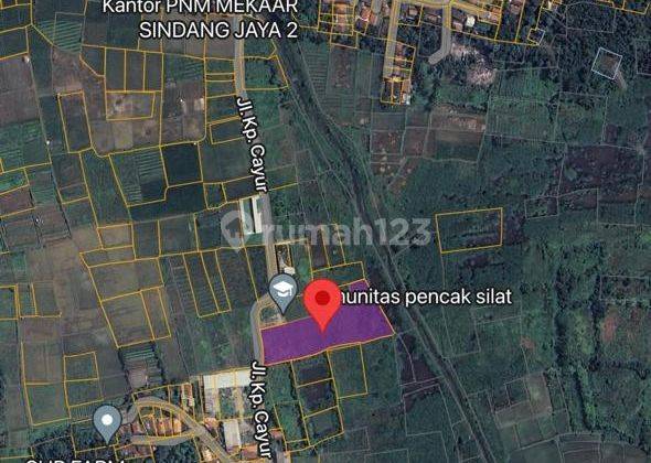 Tanah Di Jl Kp Cayur Sindang Jaya Kab Tangerang Lokasi Dikelilingi Perumahan Mewah 2