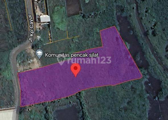 Tanah Di Jl Kp Cayur Sindang Jaya Kab Tangerang Lokasi Dikelilingi Perumahan Mewah 1