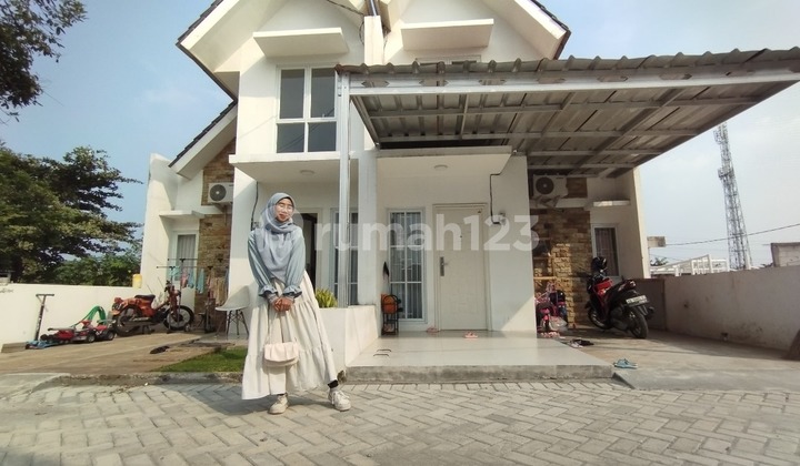 Rumah Ready dengan Mezanine Tanpa Dp Dekat Stasiun Lrt, Dalam Cluster Cikunir
