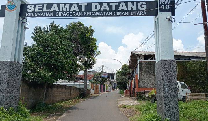 Tanah di Cipageran Dekat Alun Alun Cimahi, Cimahi SHM 105 m²