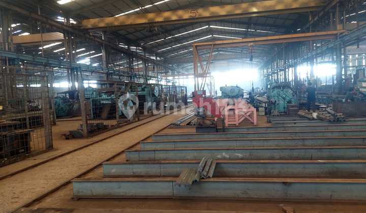 Take Over Active Steel Factory on Jl. Raya Serang Facing East and North Take Over Active Steel Factory on Jl. Raya Serang Facing East and North