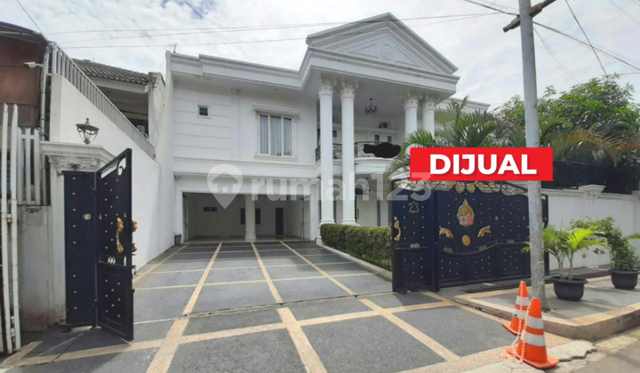 Dijual Rumah Mewah Jaksel 5+3kt Garasi+port 5 Mobil Semifurnish