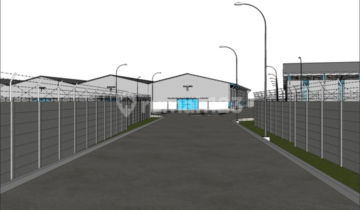 For Rent New Warehouse Sepatan Pakuhaji Tangerang Area 1440 2880