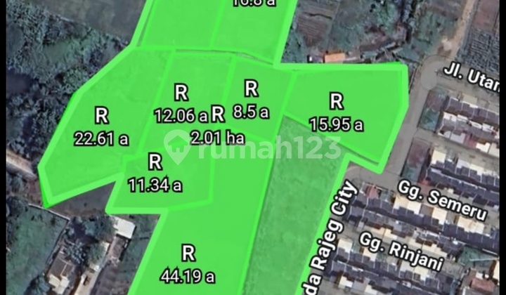 For Sale Prime Land in Rajeg Banten Suitable for Cluster Development