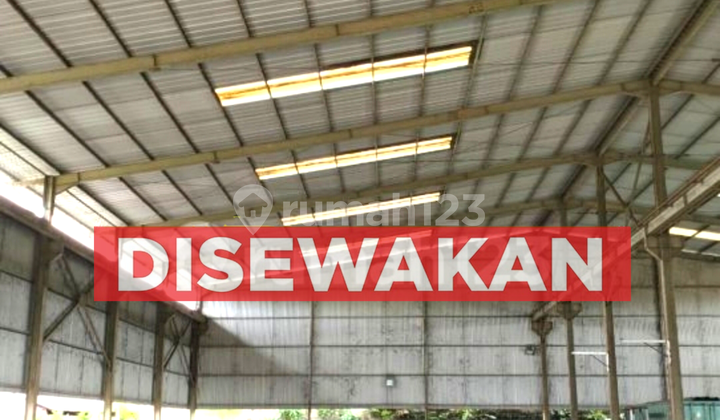 Disewakan Gudang Industri Pabrik Parkiran Luas Stand Alone