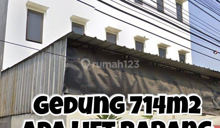  Gedung 3 Lantai Ex Gudang Produksi di Karang Tengah Tangerang 1