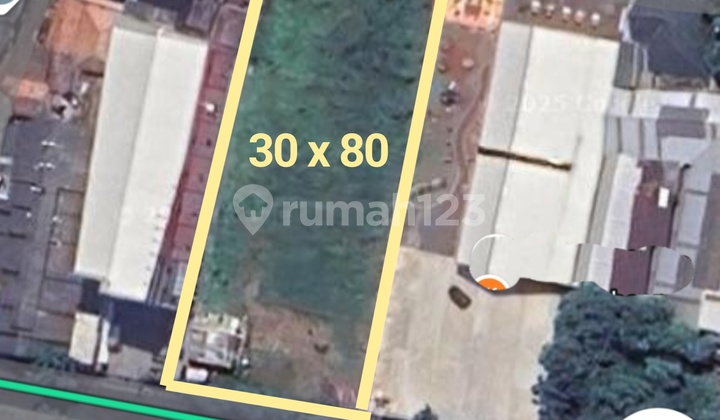 For Rent Commercial Land Near Modernland Banjar Wijaya Starbucks