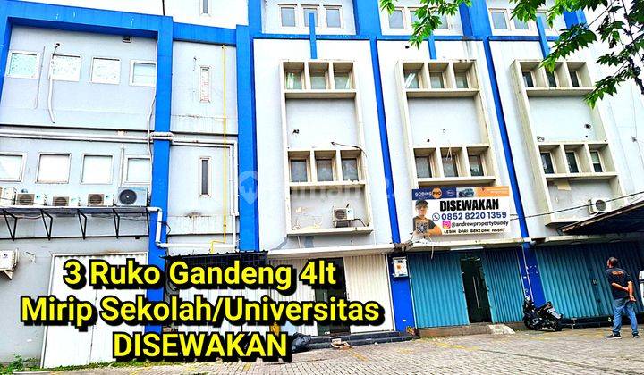 Ruko 4lt Gandeng 3 Mirip Universitas Sekolah Disewakan 1