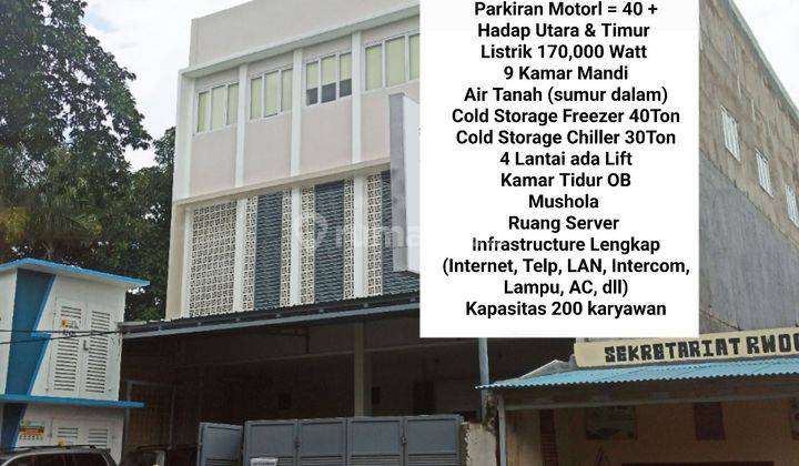 Kantor Gudang Industri F&B 4lt Kembangan JakBar Dijual 1