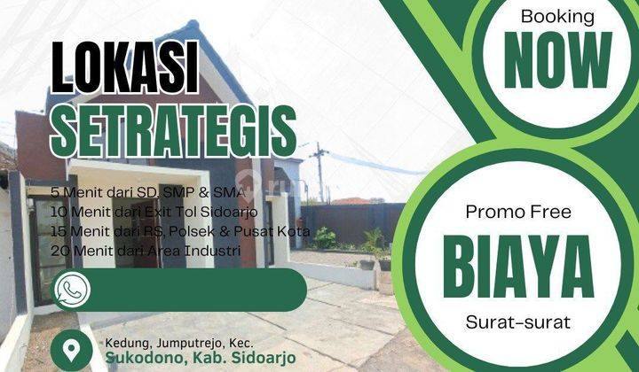 Rumah Modern Lokasi Strategis Tengah Kota Sidoarjo Promo Kpr Shm 2