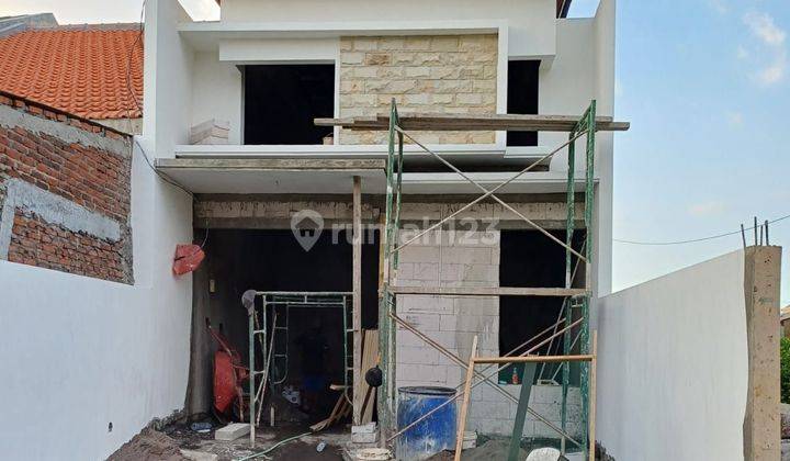 Rumah Minimalis Modern 1lantai Lokasi Wonorejo Rungkut Surabaya