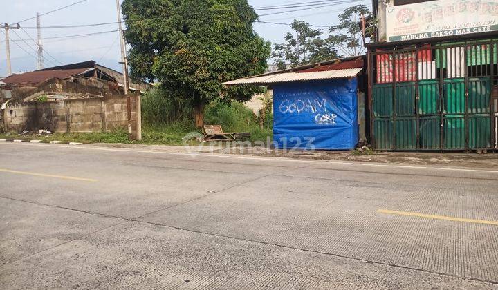 Tanah 8000m di Jalan Raya Ciawi Sukabumi 3 Menit Dari Pintu Tol Caringin 2