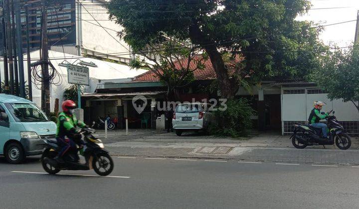 Rumah Tua Hitung Tanah Luas 800m Murah Pingir Jalan di Kebayoran Baru Jakarta Selatan 2