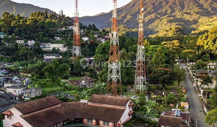 Villa Strategis 3,158 M2 SHM Asri Terawat Cocok Untuk Bisnis Area Cisarua Bogor 2