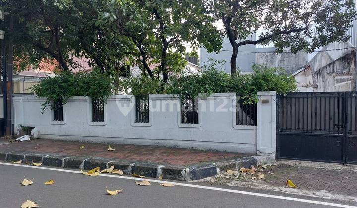 Lahan Siap Bangun Pinggir Jalan Dijual Murah SHM Area Menteng Jakarta Pusat