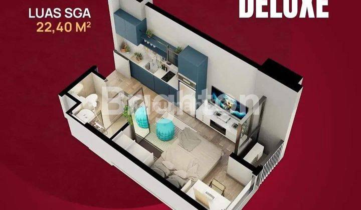 APARTEMEN DENGAN KONSEP SUPERBLOK TERINTEGRASI DI KAWASAN CIBUBUR 1