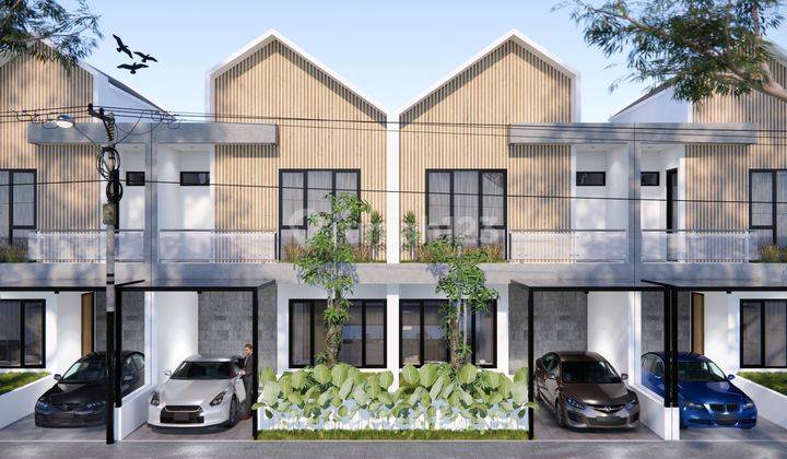 Rumah Scandinavian 2 Lantai di Tengah Kota Lamongan  1