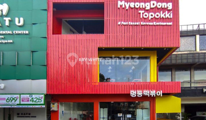 Ruko 3 Lantai di Jl. Kemang Raya Ex. Restoran Korea Myeong Dong