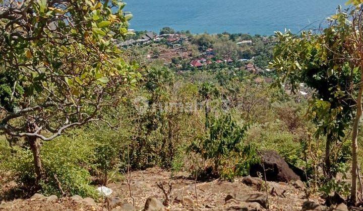 SURE CLOSING FOR SALE LAND WITH SEA VIEW IN AMED BUNUTAN ABANG KARANGASEM LOCATION
 1