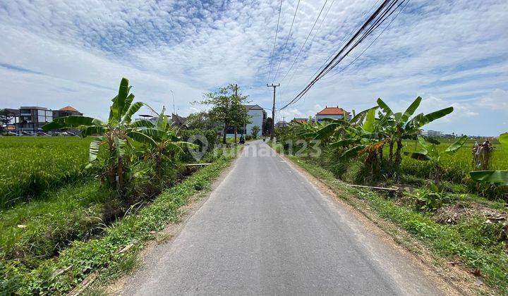 CERTAINLY CLOSED FOR RENT LAND IN CEMAGI MENGWI BADUNG LOCATION 2