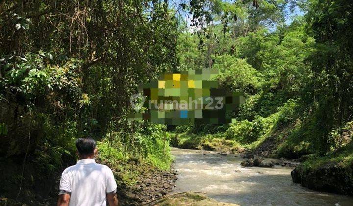 PASTI CLOSING DI JUAL TANAH LOSS SUNGAI & AIR TERJUN LOKASI KEMENUH UBUD GIANYAR 
 1