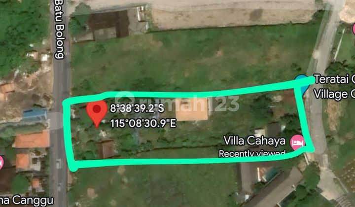 SURE DEAL ON LAND FOR SALE LOCATION BATU BOLONG CANGGU KUTA UTARA BADUNG